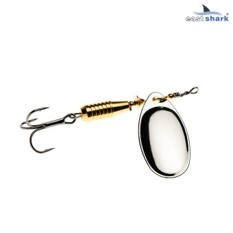 3026 Блесна вращающаяся ES Drop Classic №5 60mm 14g #001