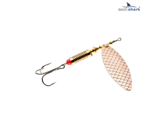 3001 Блесна вращающаяся ES Long Chip Classic №0 35mm 4g #008