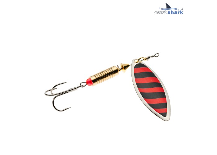 3001 Блесна вращающаяся ES Long Chip Classic №0 35mm 4g #029