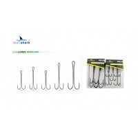 Крючок двойной EastShark Double Hook Long Shank №5/0 (уп.4 шт)
