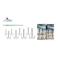 Крючок двойной EastShark Double Hook №1/0 (уп.6 шт)