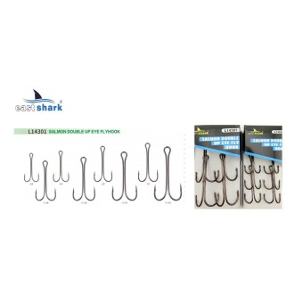 Крючок двойной EastShark Double Hook №6 (уп.6 шт)