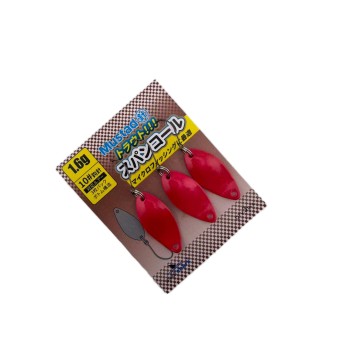 Блесна колеблющаяся EastShark Fine Bite 1,6 г Red (уп. 3 шт)