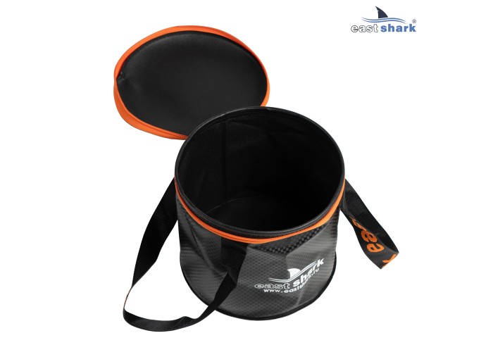 Ведро EastShark черное GB d25 h15 см