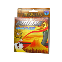 Шнур INDIANA 3 BRAID 0,25 мм 135 м зелёная