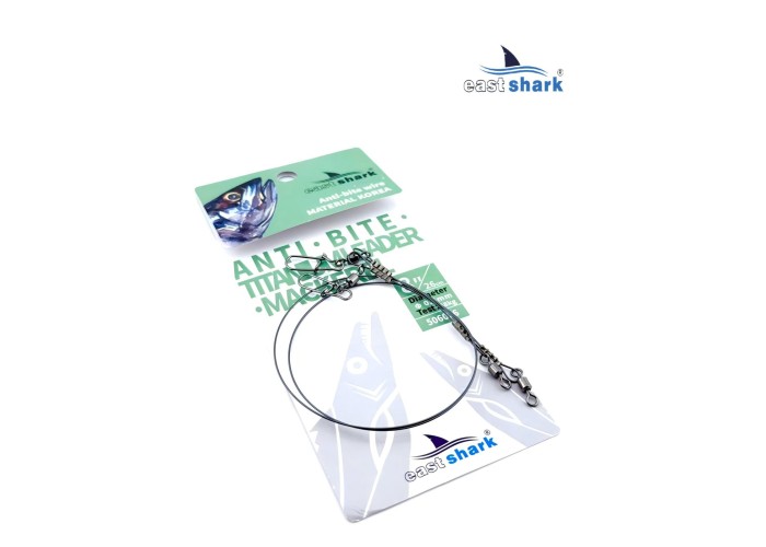 Титановый поводок EastShark ультражесткий 0.6*26см
