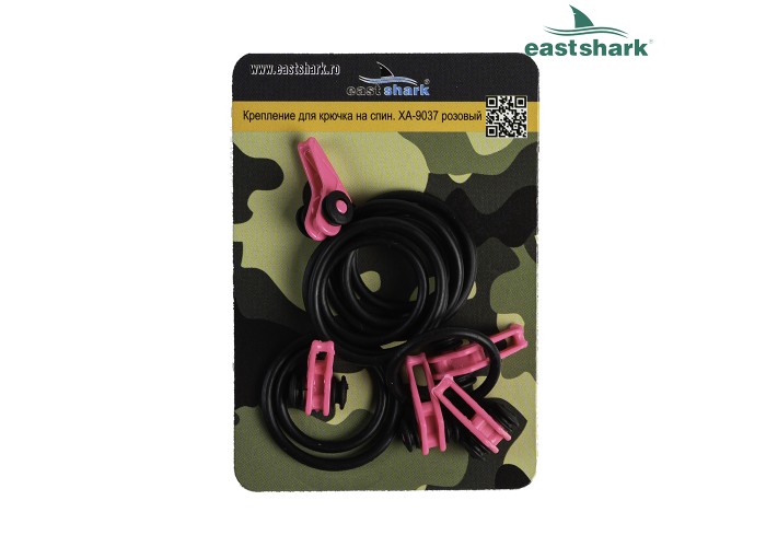 Крепление для крючка на спиннинг  XA-9037 розовый