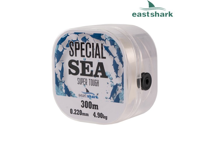 Леска морская EastShark Special SEA 300м 0,25 мм прозрачная