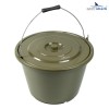 Ведро EastShark для прикормки с крышкой 15L 004S