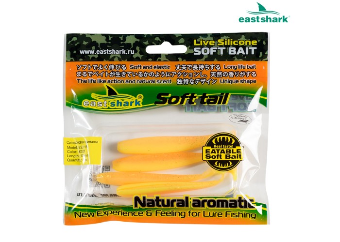 Силиконовая приманка ES3118 100 мм (4 шт/уп) color: K027