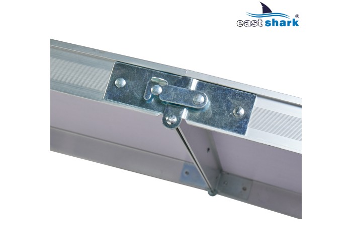 Набор алюминиевый стол + 4 стула 57*114 см усиленный