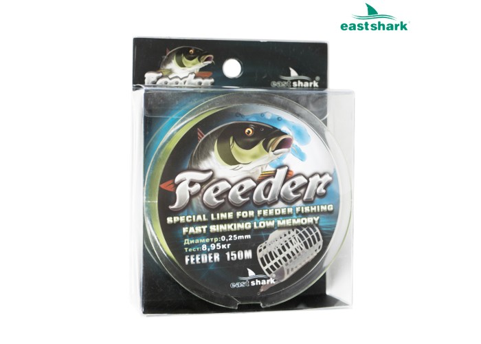 Леска Feeder 150 m зеленая 0,16 мм