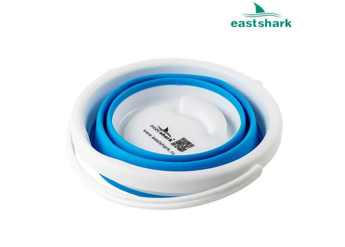 Ведро круглое складное 33*20*25 10л синее