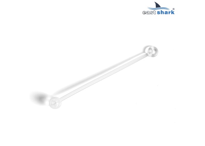 Отвод боковой поликарбонат 7 см (уп./10шт.)