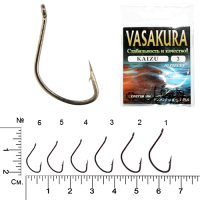 Крючки KAIZU BL Vasakura № 3/0 (уп/10 шт)