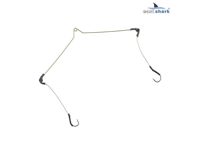 Коромысло оснащенное 2 крючка №8 (уп./10шт.)