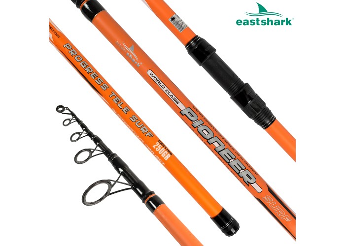 Удилище EastShark TELE SURF Pioneer (100-250 гр.) 4.2 м