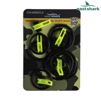 Крепление для крючка на спиннинг  XA-9037 желтый