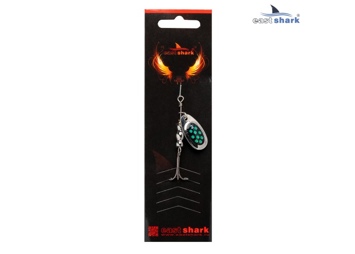 Блесна вращающаяся (уп./5шт.) EastShark Screw размер-2 col.#720