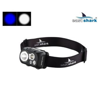 Фонарь налобный EastShark SLS-22922 синий свет