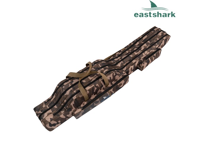 Чехол EastShark плотный камуфляж 3 секции 1,5 м
