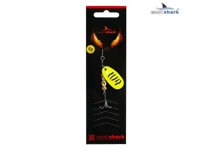 Блесна вращающаяся (уп./5шт.) EastShark Screw размер-3 (6 грамм) col.#799