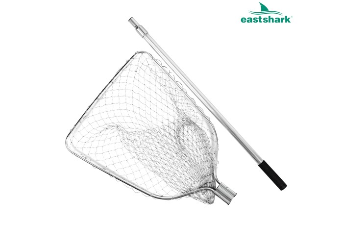 Подсак квадратный алюминиевый кордовая  нить 500