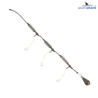 Монтаж EastShark На карася 3 кормушки 60г