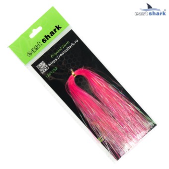 Люрекс EastShark большая упаковка "Чешуя" розовый