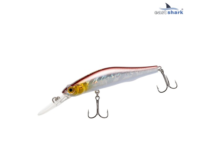 Воблер EastShark Croofed 8см. 9г. 1-2m Suspend col.#003