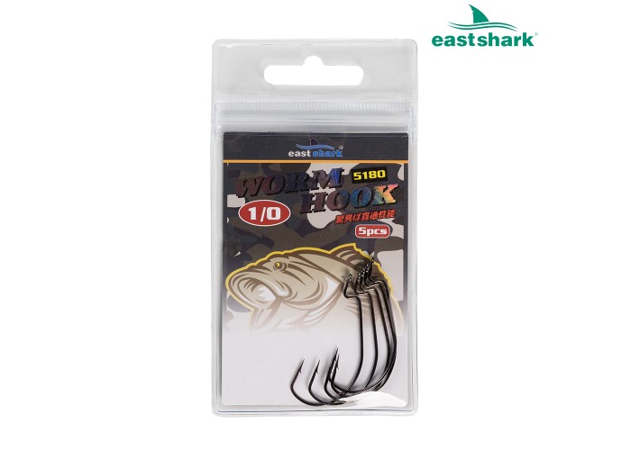 Крючки офсетные 5180  № 1/0