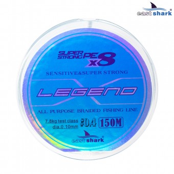 Шнур EastShark Legend X8 150м 0,30мм #4,0 голубой