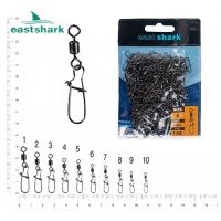 Вертлюг + карабин Американка техническая упаковка 140 шт №3