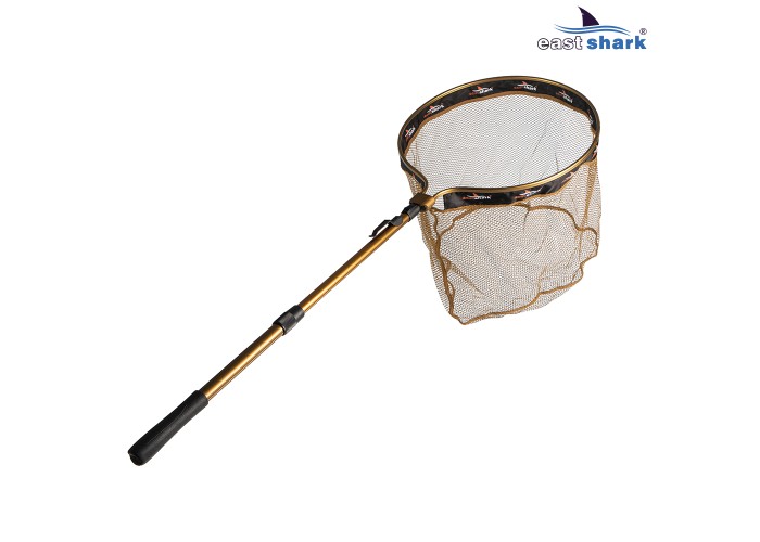 Подсак EastShark CNC прорез. телескоп. ручка бортовой