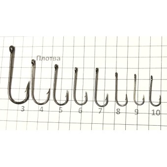 Крючки Katana Плотва №9 (10 шт./уп.)