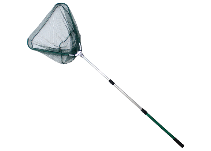 Подсак треугольный зелёный капрон 800