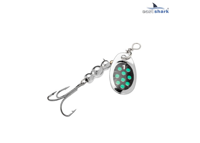 Блесна вращающаяся (уп./5шт.) EastShark Screw размер-1 col.#720