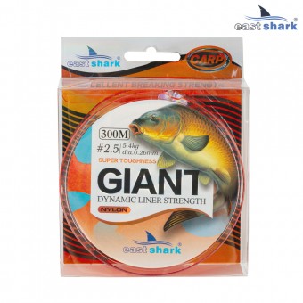 Леска 300м EastShark GIANT NYLON 0,40 мм