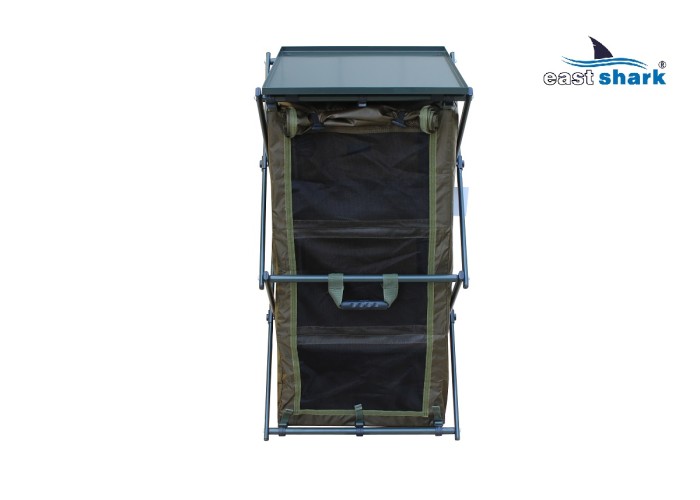 Стеллаж-органайзер кемпинговый / походная кухня EastShark HYL 032 3 полки