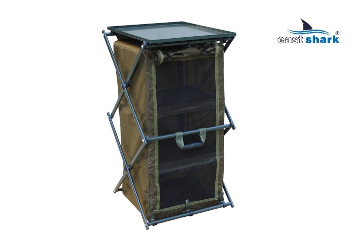 Стеллаж-органайзер кемпинговый / походная кухня EastShark HYL 032 3 полки