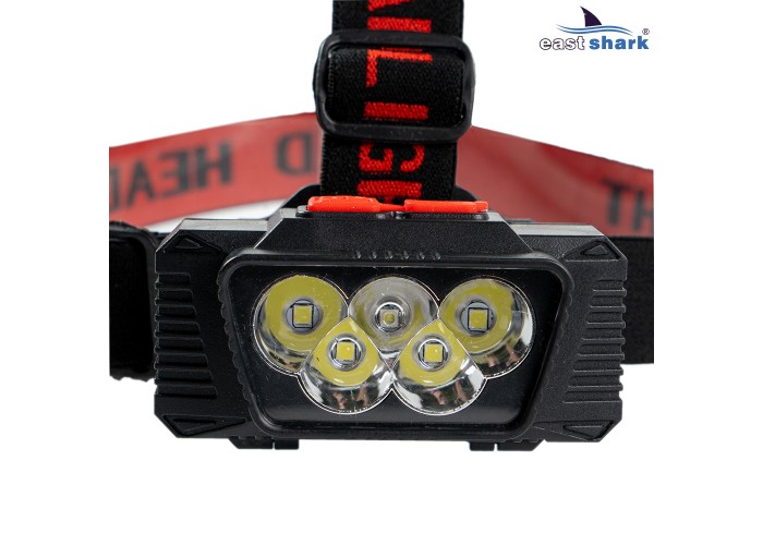 Фонарь налобный EastShark ES-915 USB