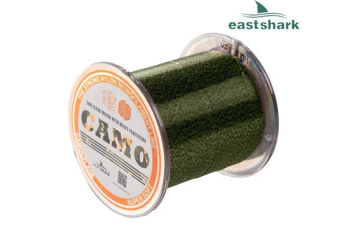 Леска EastShark 3D CAMO 300м 0,30 мм зеленая