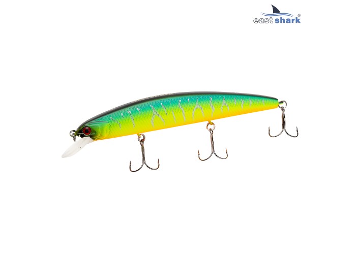 Воблер EastShark Minnow 11см. 16г. 0.5-1m Suspending col.#007