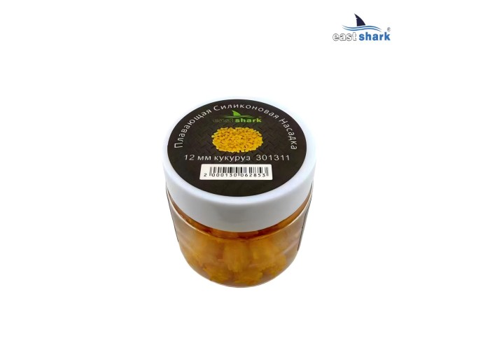 Плавающая силиконовая насадка 10 мм кукуруза (уп./10 шт)