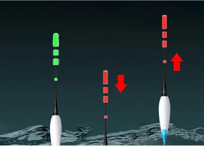 Поплавок эл. с датчиком поклевки ES 8 гр. белый