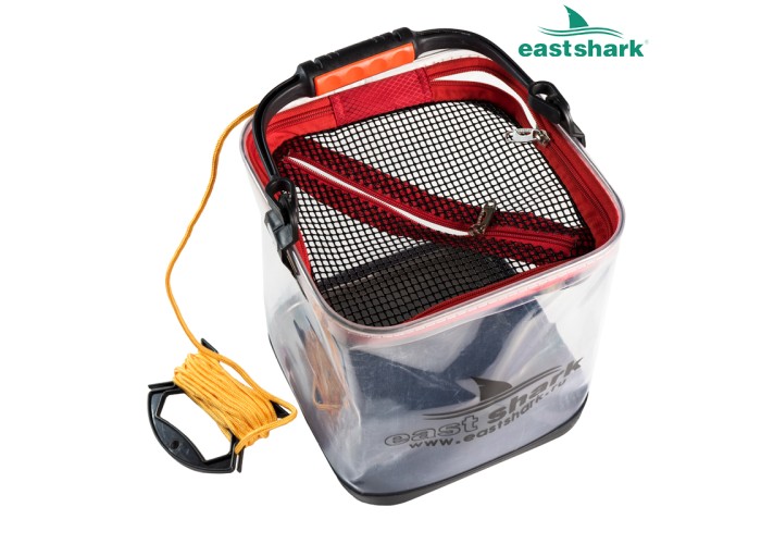 Ведро для замеса прикормки прозрачное D 24