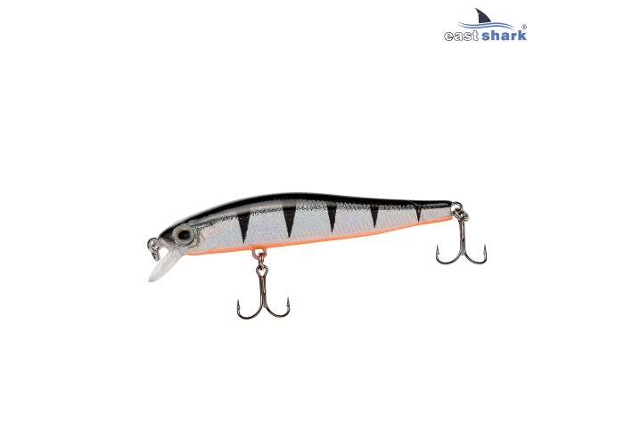 Воблер EastShark Minnow 7см. 5.3г. 0.5-1m Suspending col.#001