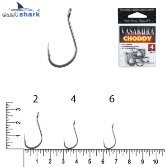 Крючки тефлон NEW EastShark Vasakura CHOODY № 6