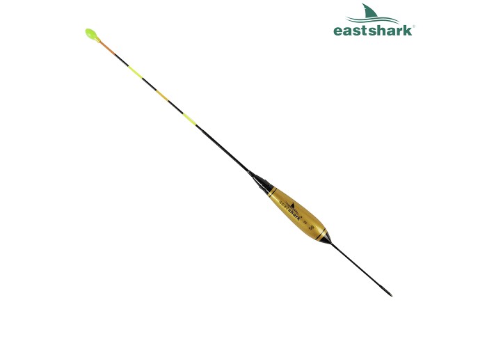 Поплавок с батарейкой длинный золотой 6 гр.