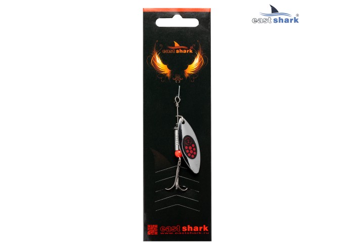 Блесна вращающаяся (уп./5шт.) EastShark Longer размер-2 col.#607